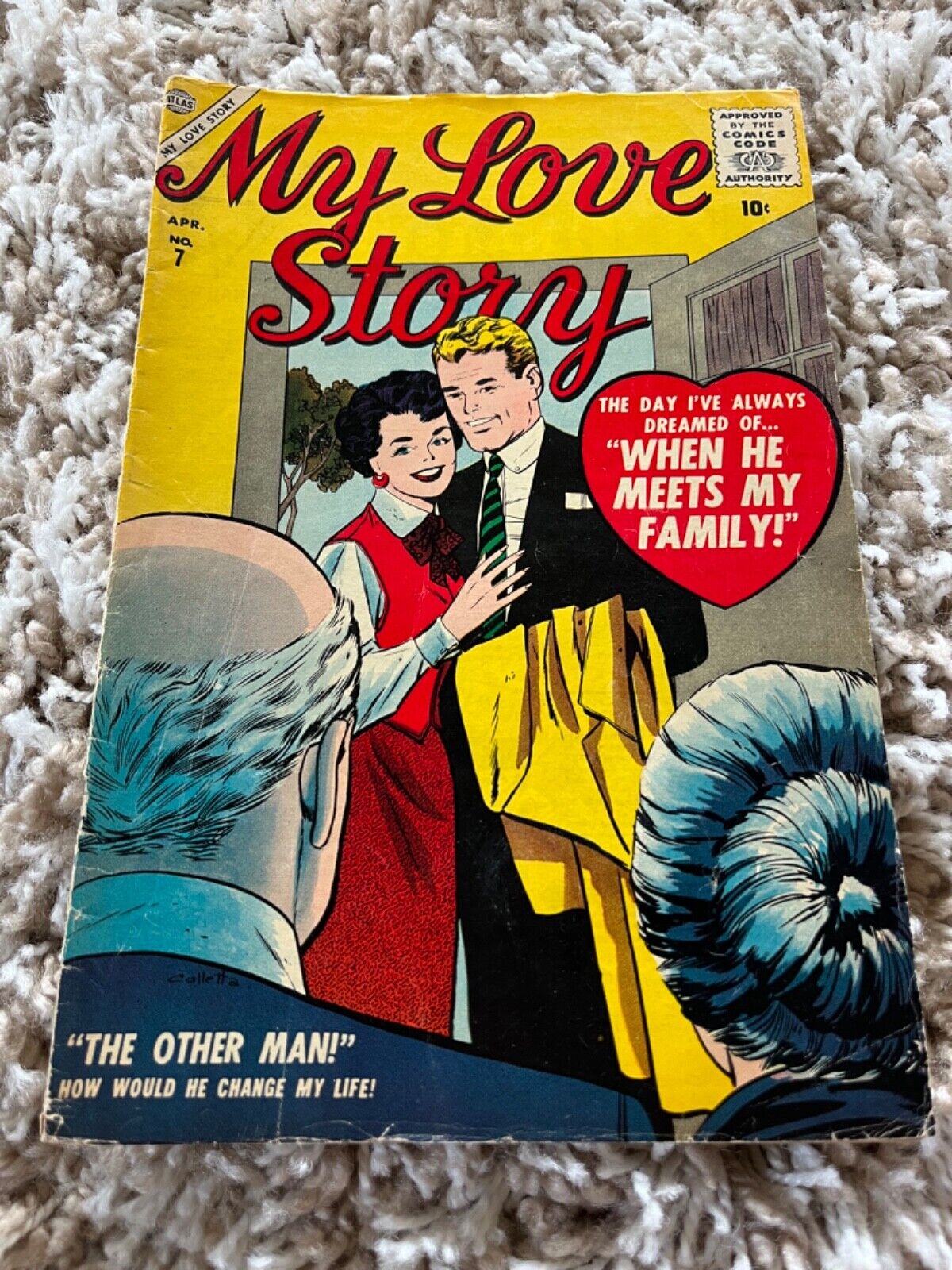 My Love Story #7 VG/FN 5.0 1957