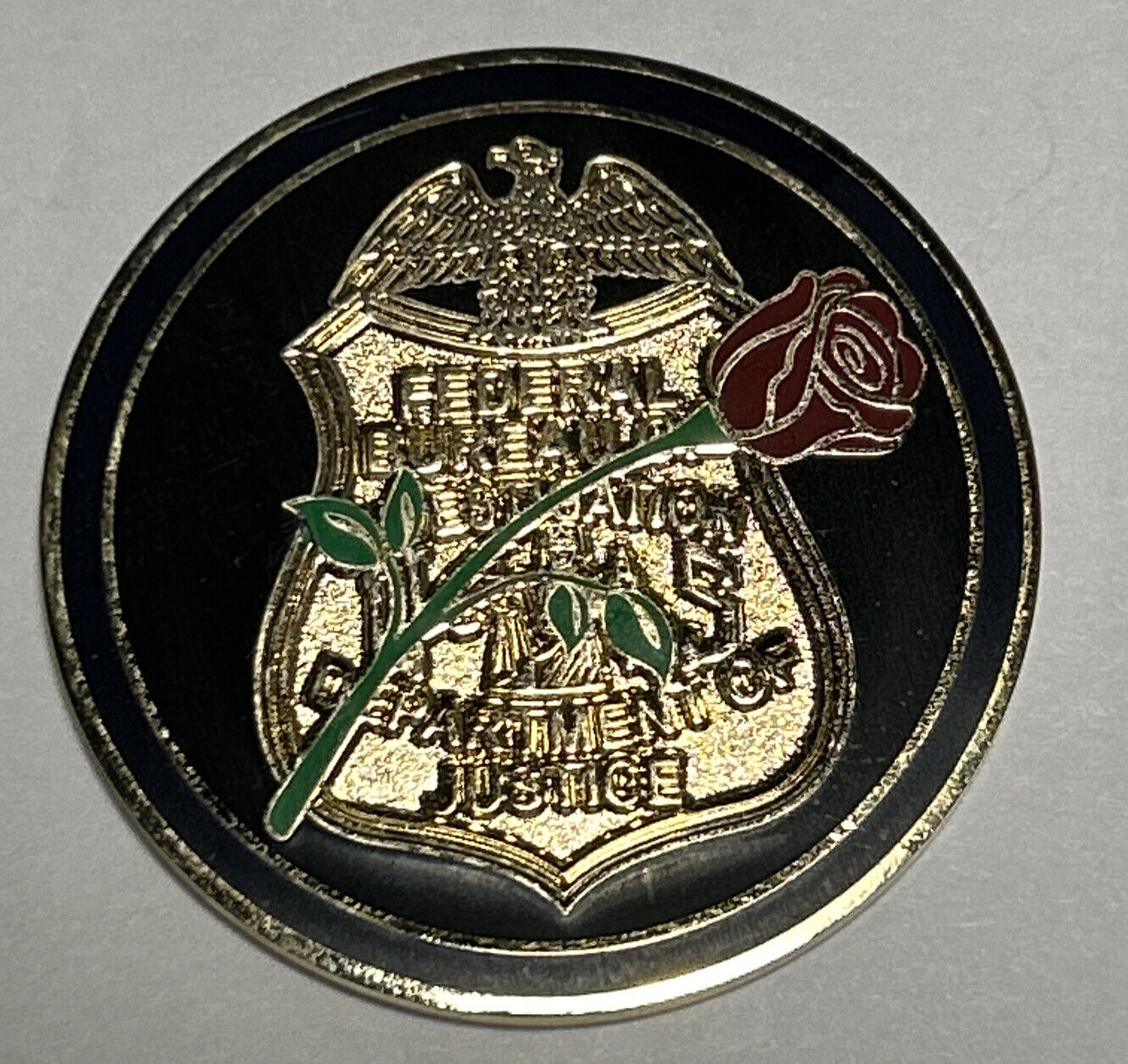 2018 FBI Law Enforcement Memorial Challenge Coin