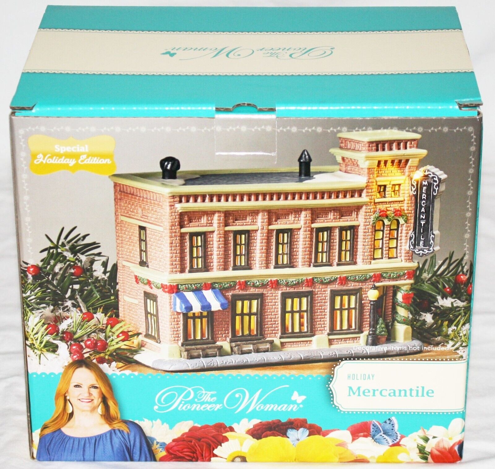 Pioneer Woman 2023 Lighted Mercantile Christmas Holiday Village House