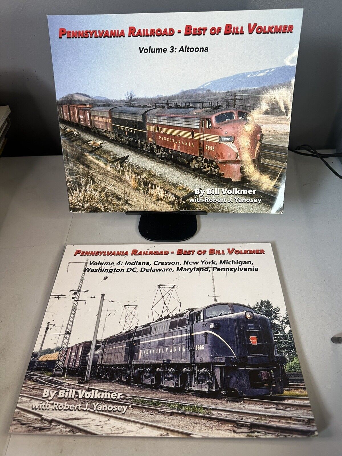 Pennsylvania Railroad - Best Of Bill Volkmer- Volumes 3 & 4 - Paperback