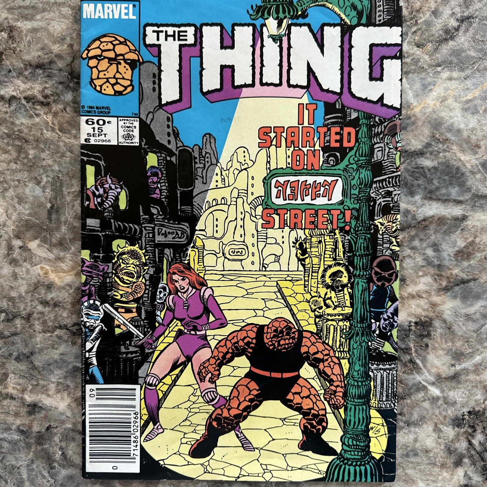 The Thing #15 1984 marvel Comic Book 