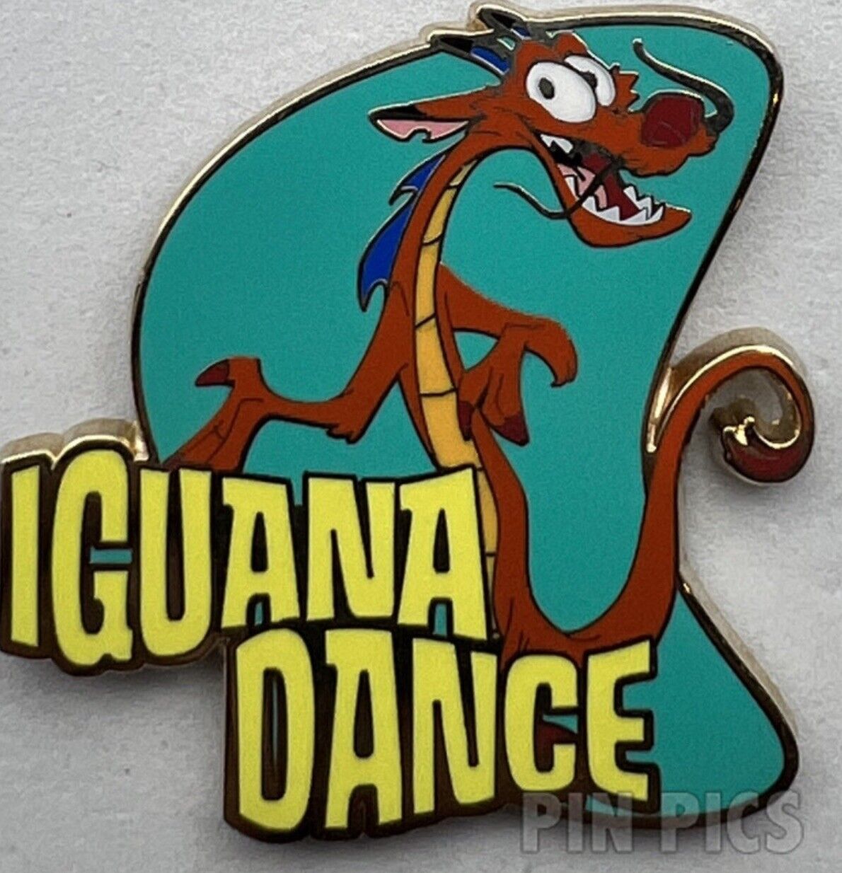 Disney Mushu Pin - Iguana Dance - Ecuador Treasures of the Galapagos