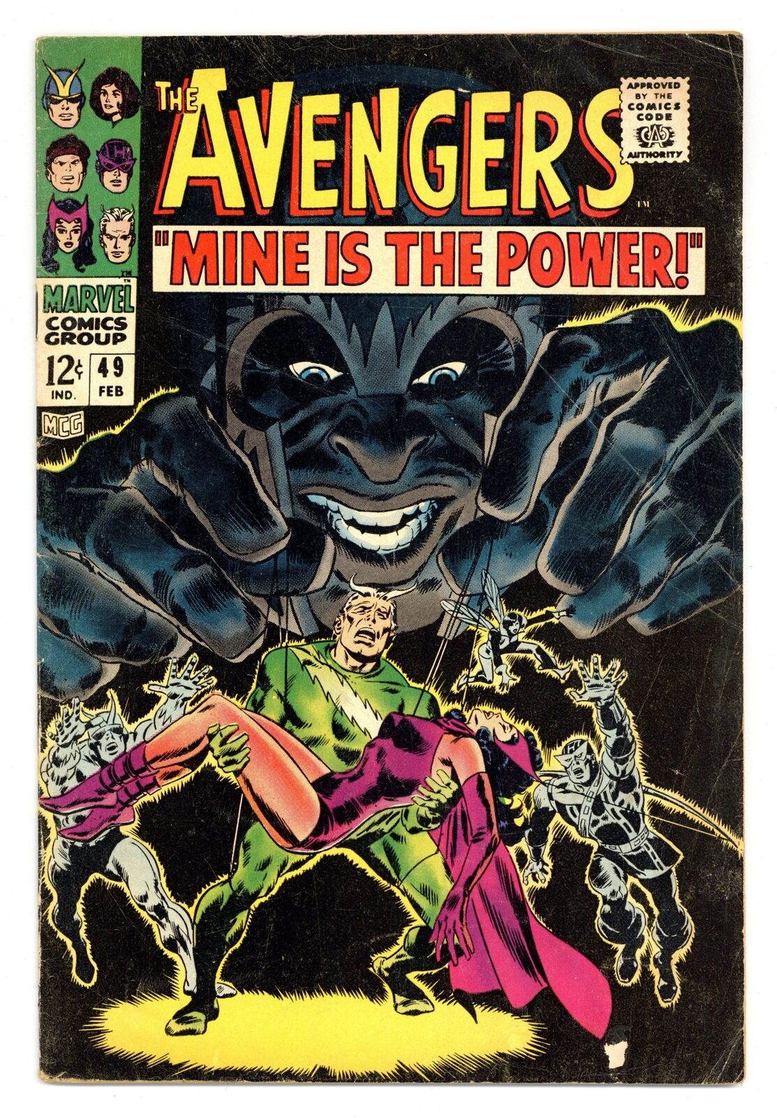 Avengers #49 GD+ 2.5 1968