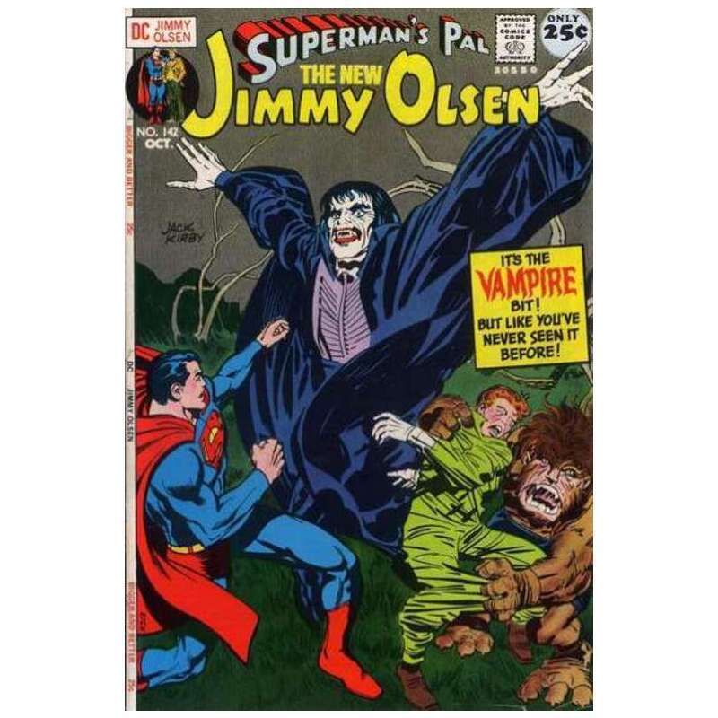 Superman\'s Pal Jimmy Olsen (1954 series) #142 in VF minus cond. DC comics [t,