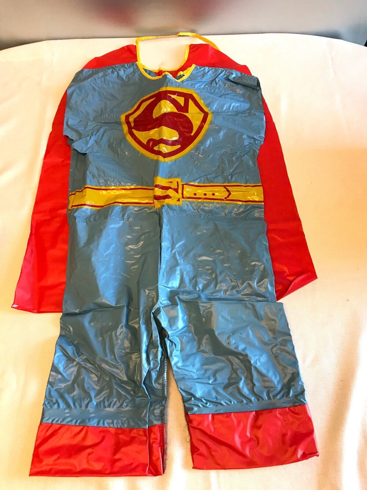 1973 Ben Cooper Superman Costume No Mask Size 8-10 youth