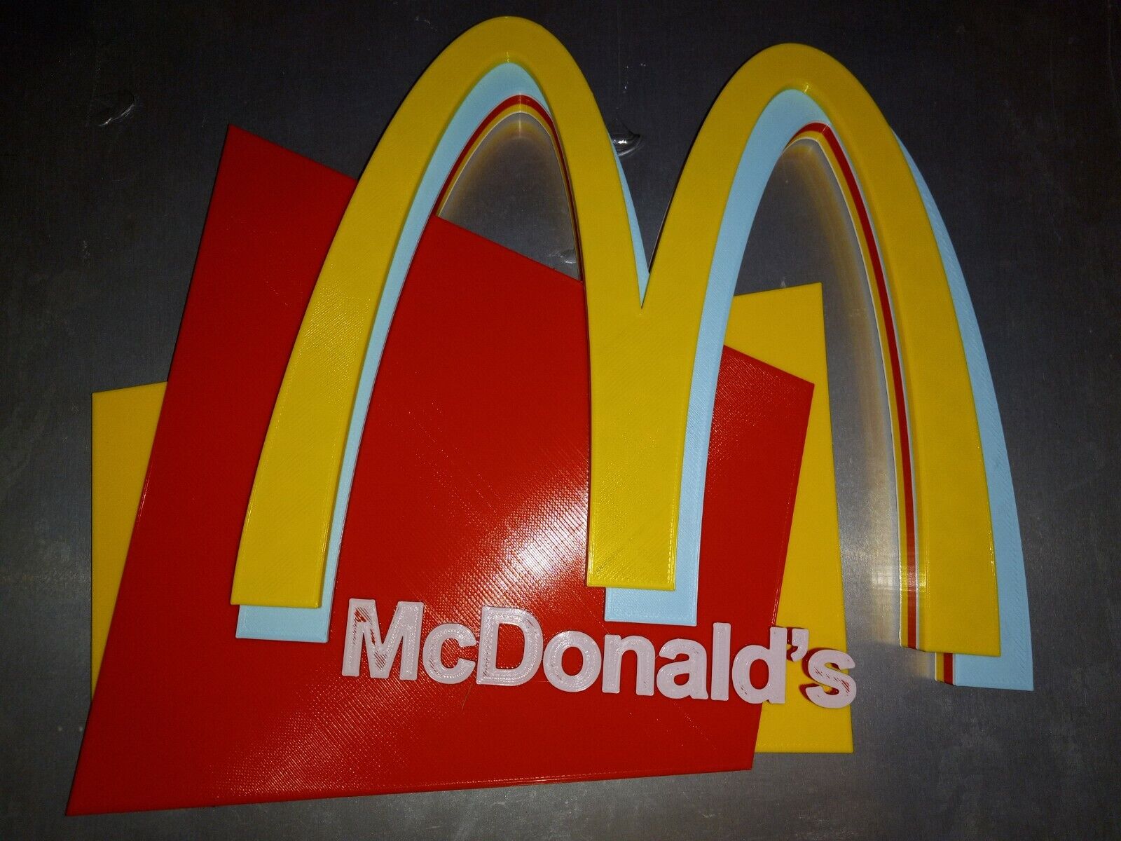 Sale McDonald’s 3D Advertising Sign Golden Arch 12\