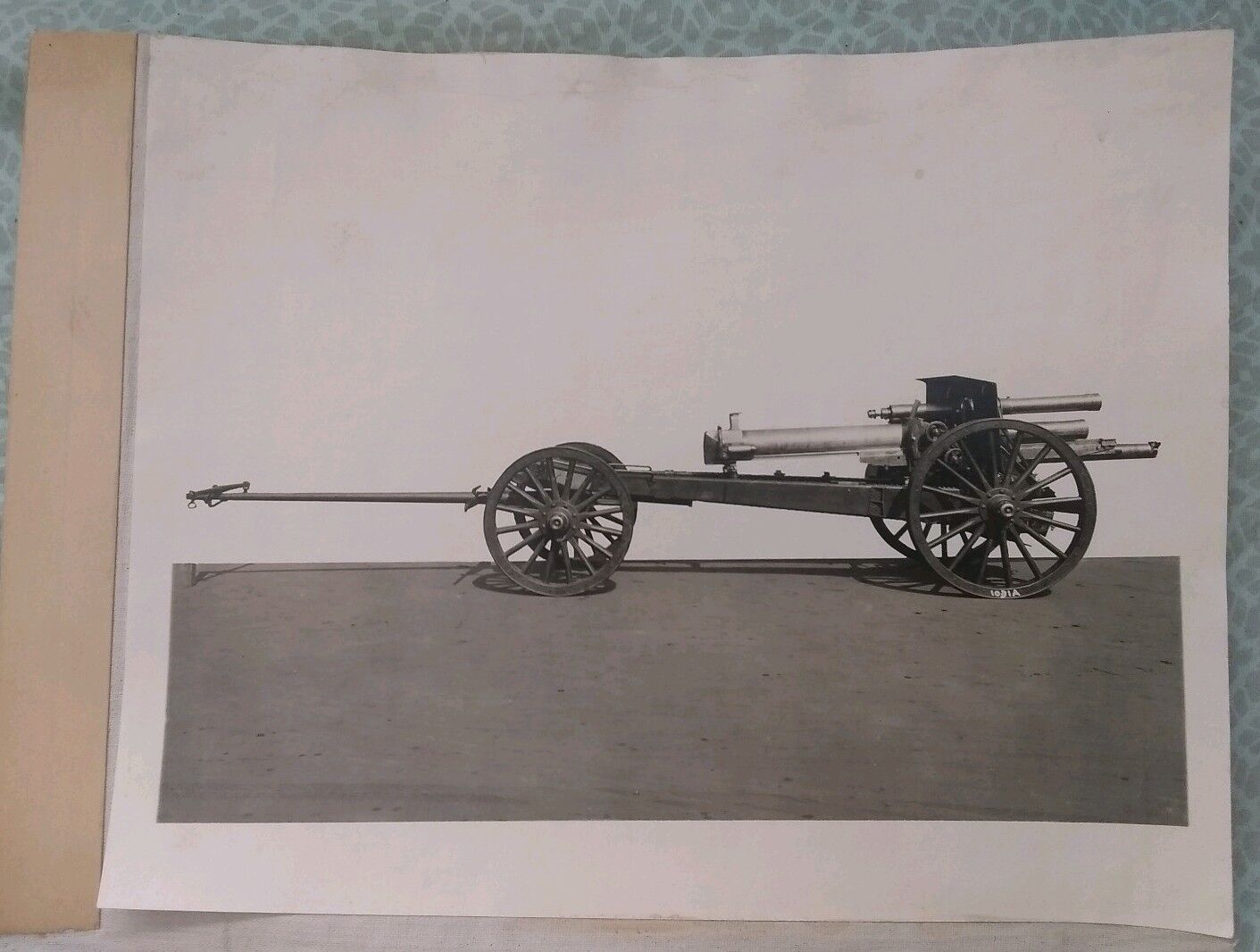 Large Field Gun Photo WWI Era Bethlehem Steel Co Direct From Co. Files Original