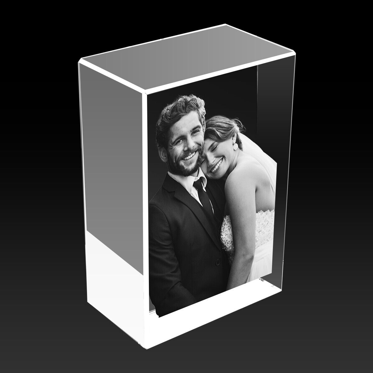 Personalised 3D Crystal Photo Frame Gift, Birthday, Anniversary Gifts, Handmade
