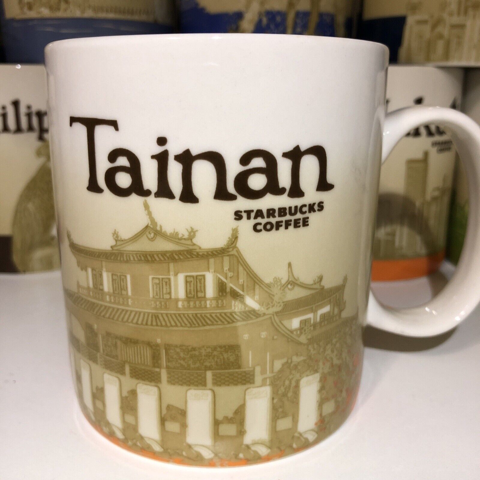 NWT Starbucks Coffee Mug - TAINAN - Taiwan-Global City Icon Series 16 Oz NEW