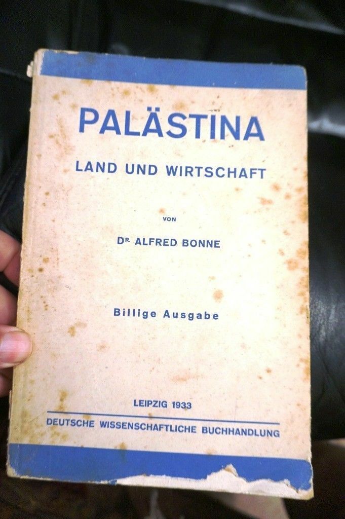 1932 Leipzig Palastina, Land und Wirtschaft  Alfred Bonne ECONOMY eretz Israel