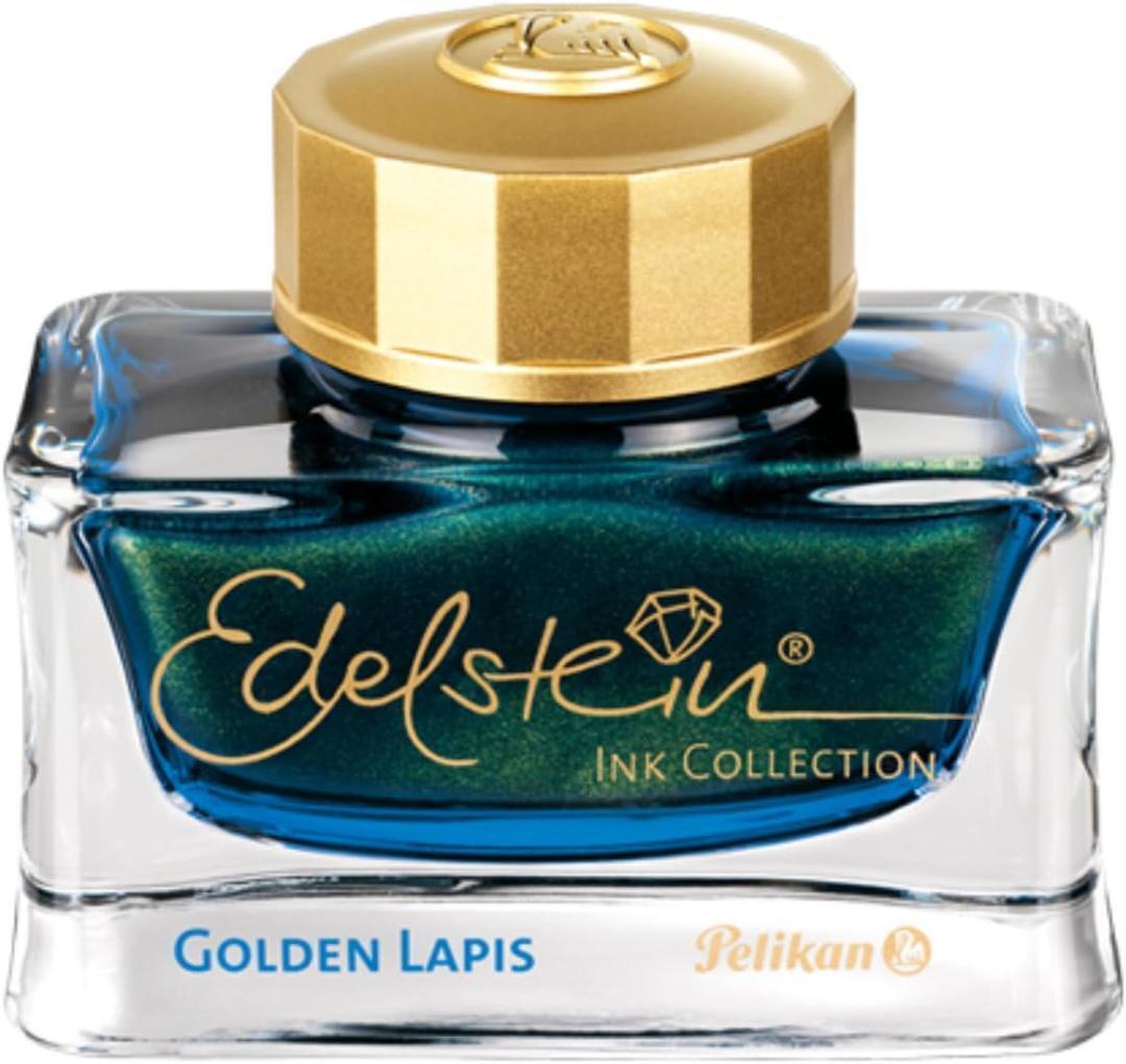 Domestic Unreleased Pelikan Edelstein 50Ml Golden Lapis Limited
