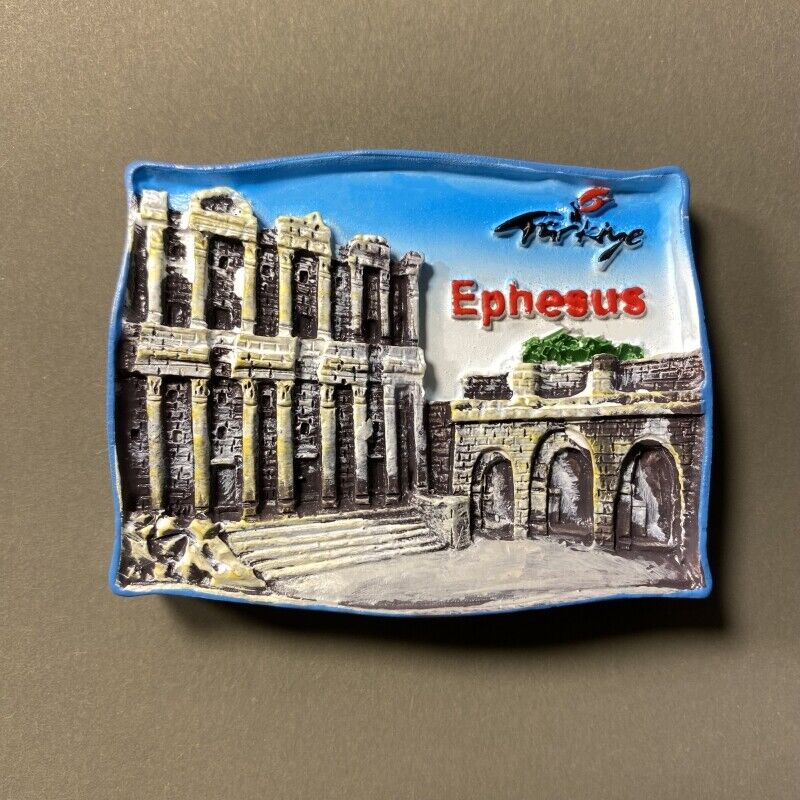 Ephesus Turkey Tourist Souvenir 3D Resin Refrigerator Fridge Magnet GIFT IDEA