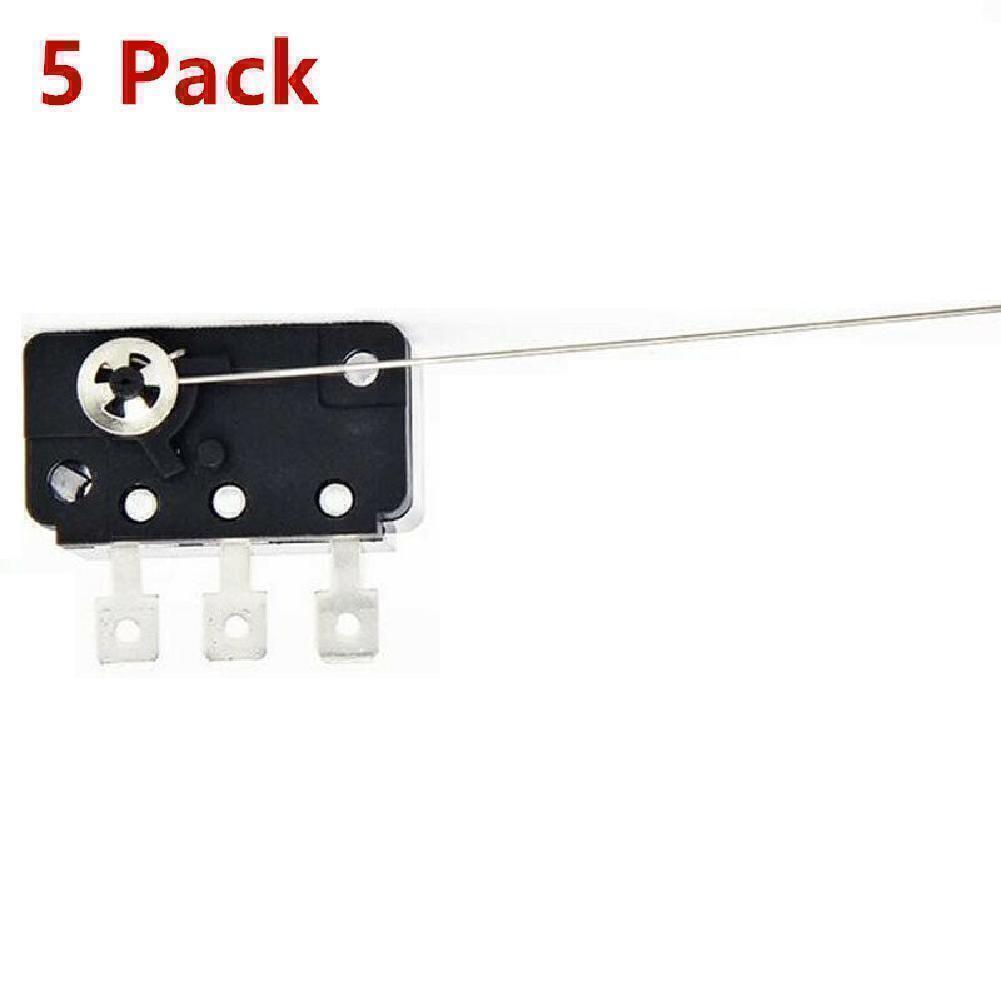 5 Pack Long Hinge Microswitch Arcade Change-Coin Acceptor Selector Micro Switch