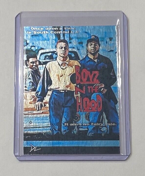 Boyz N The Hood Platinum Plated Artist Signed “John Singleton” Trading Card 1/1