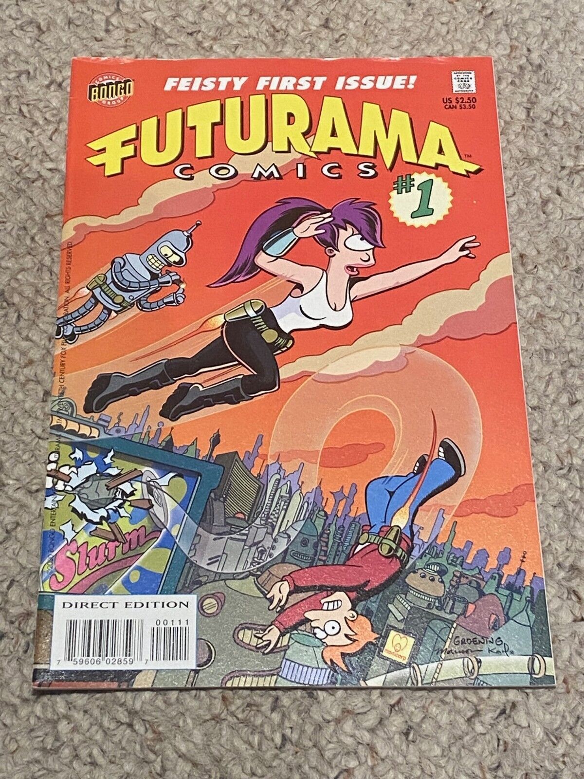FUTURAMA COMICS ISSUE #1 VERY FINE+