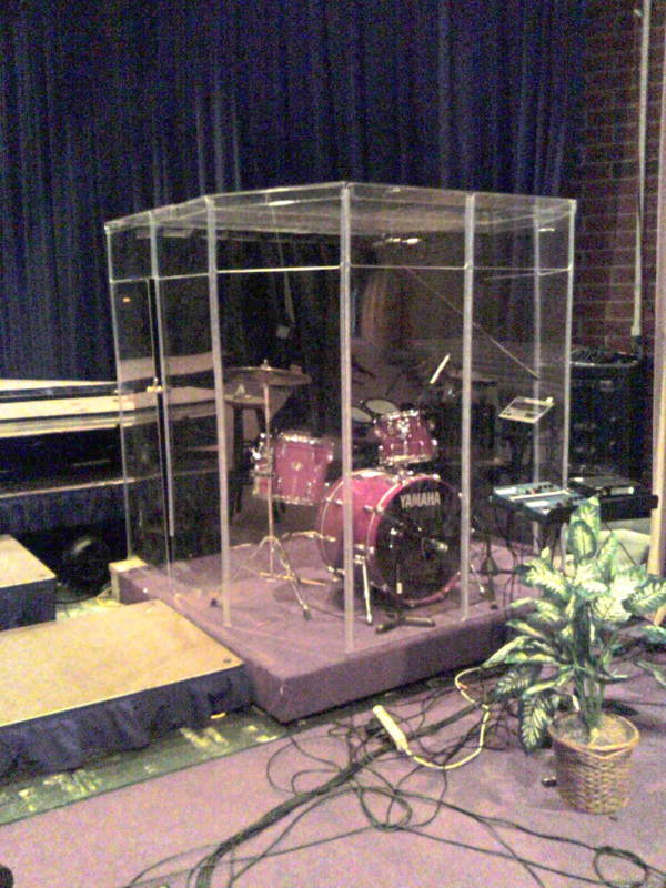 Drum Booth Sound Room , Drum Shields  or Drum Shield