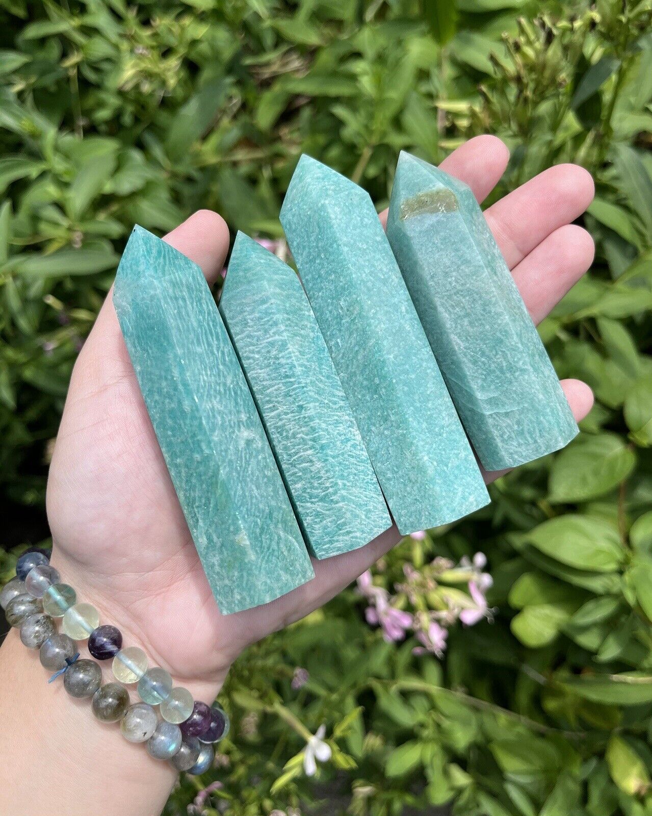 Amazonite Points | Healing Crystals, Towers, High Quality, Intuitively Chosen