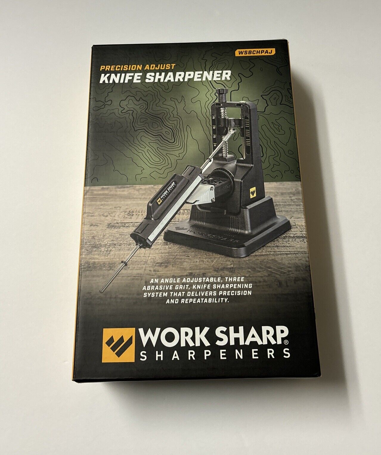 Work Sharp Precision Adjust Knife Sharpener - Black WSBCHPAJ Pocket Kitchen NEW