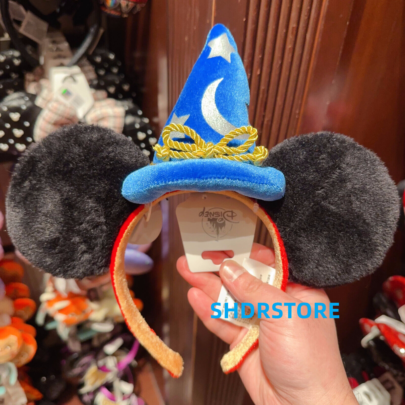 Disney with tag Mickey Fantasia hat Minnie mouse ear headband disneyland