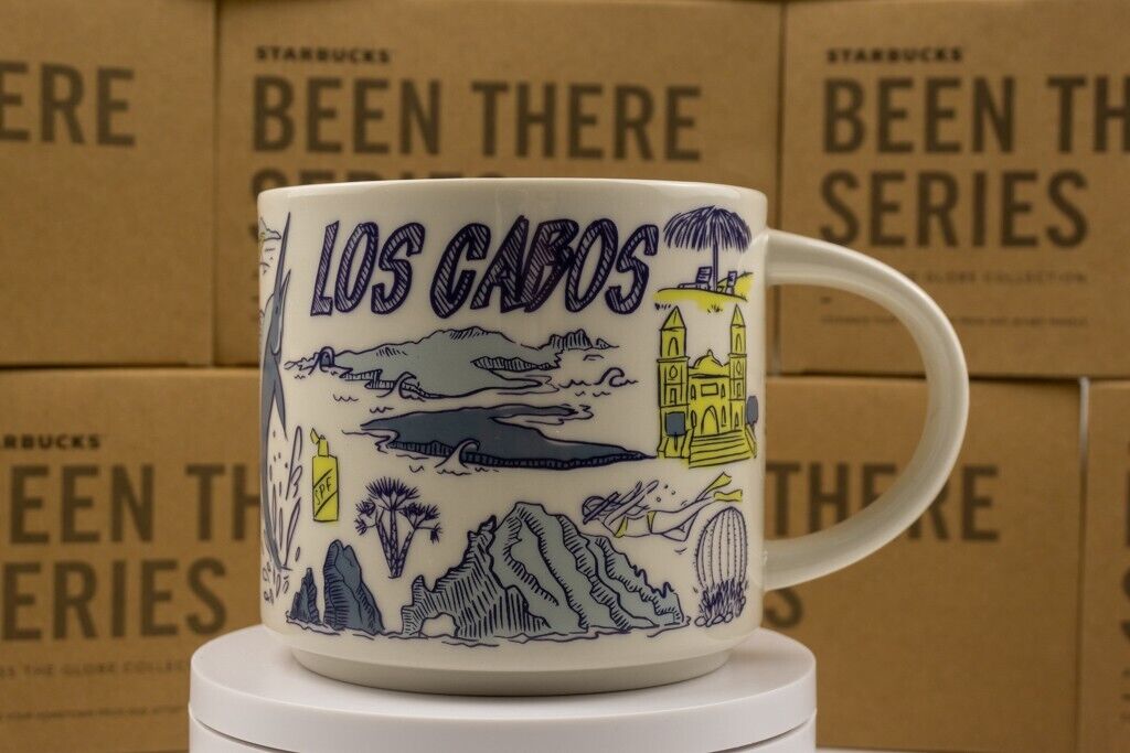 Starbucks Mexico Been There Series Collectible Ceramic Mug Los Cabos 14oz