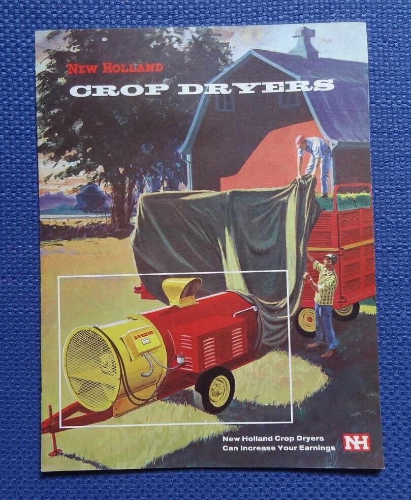 1959 NEW HOLLAND Crop Dryers Sales Brochure - Farming Equipment