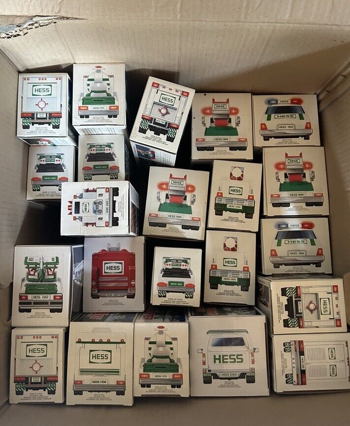 Vintage Hess Truck Collection (1980’s-2000’s) 