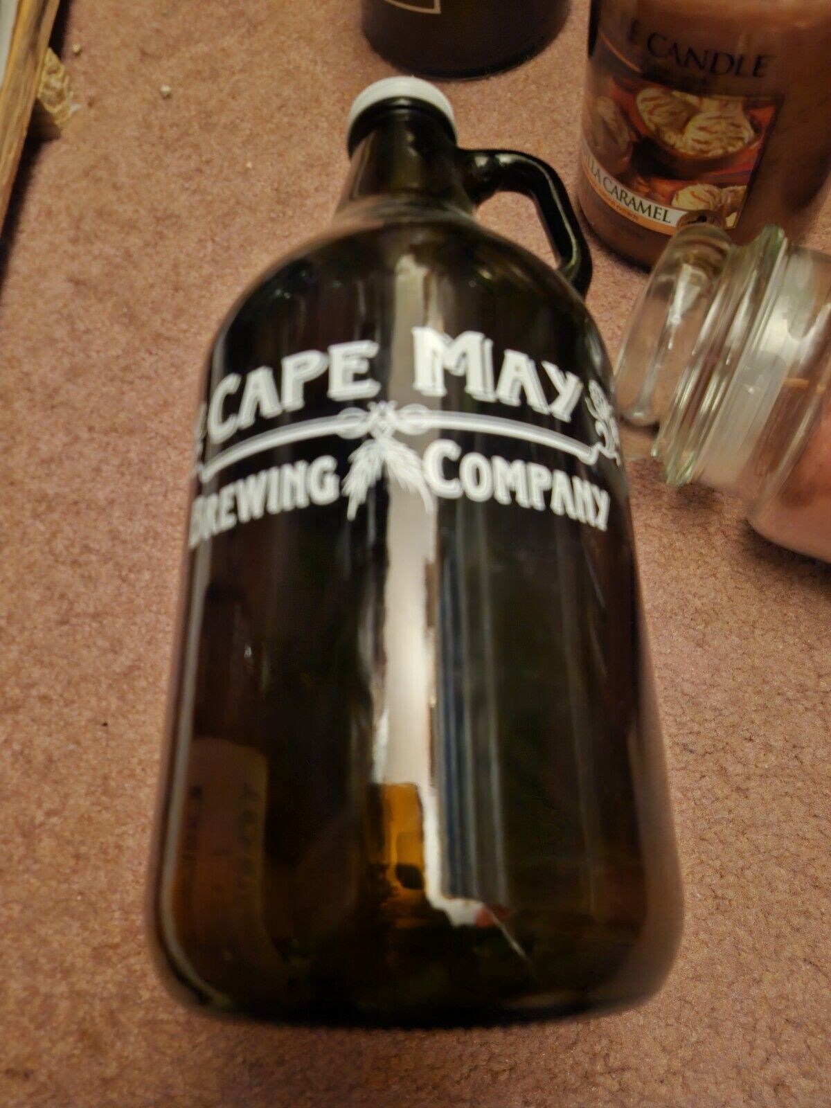 Cape May Brewery Growler. Cape May New Jersey