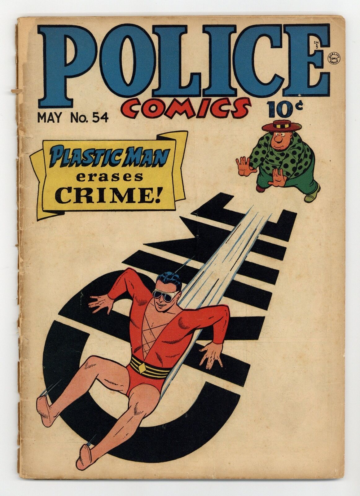 Police Comics #54 FR 1.0 1946