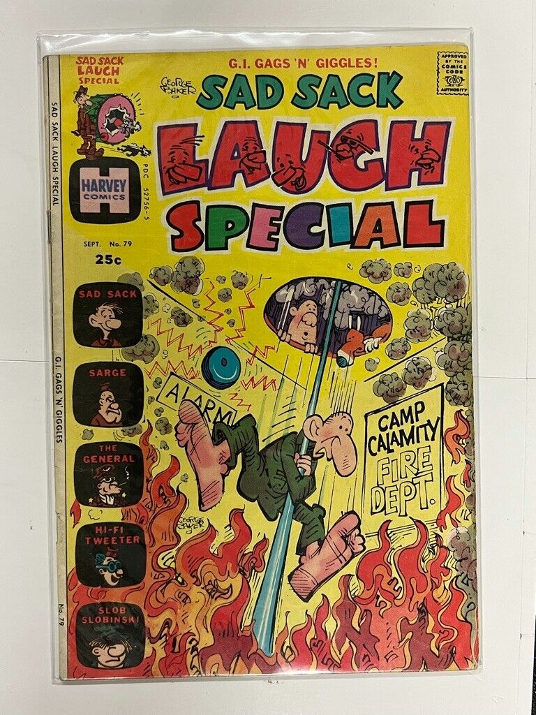1976 Harvey Comics Sad Sack Laugh Special #87 | Combined Shipping B&B