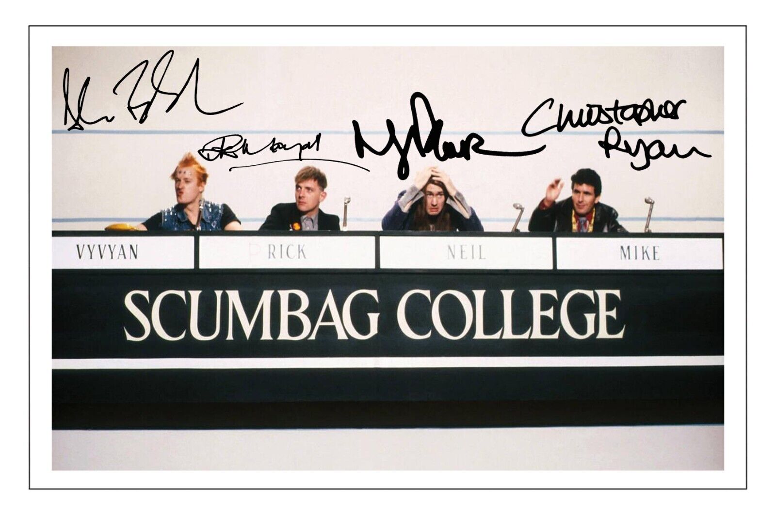 THE YOUNG ONES  Fully Signed 6x4 PHOTO Autograph Gift Pre Print Signatures