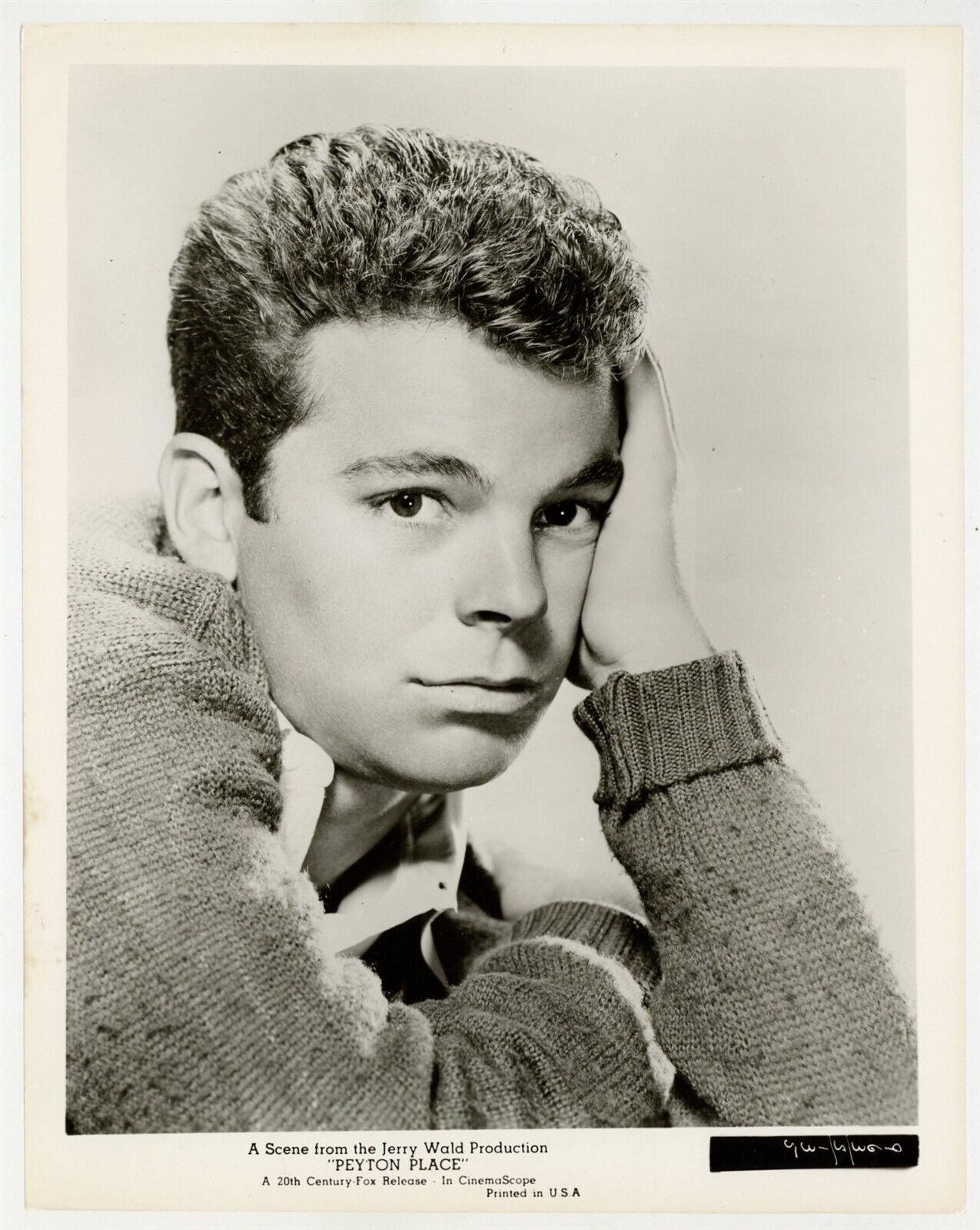 Russ Tamblyn 1957 Original Portrait Photo Young Dashing Gay Heartthrob 10256