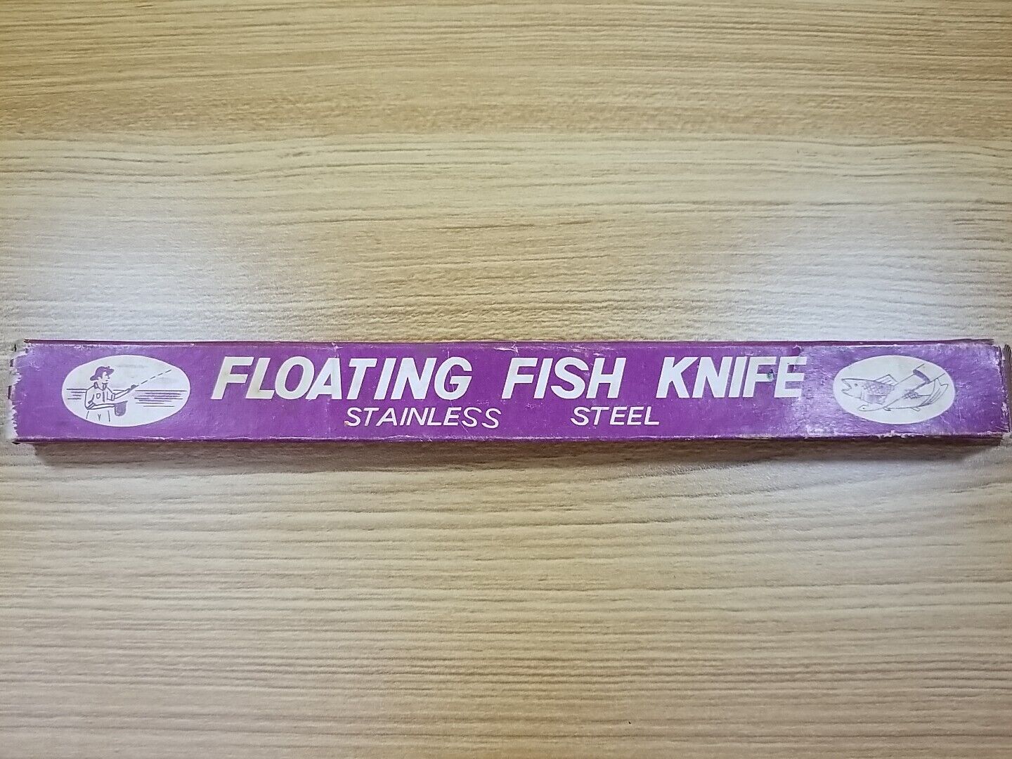 PURITAN CHEMICAL COMPANY Advertising Floating Fish Filet Knife  Made in Japan