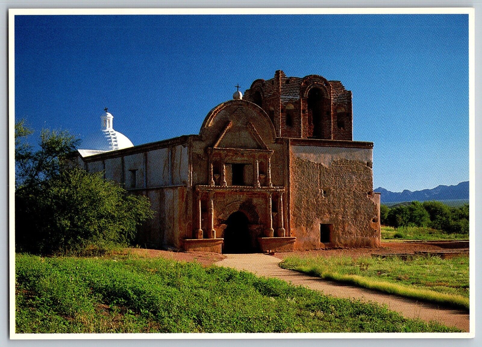 Arizona - Tumacori National Monument - Mission Church - Vintage Postcard 4x6