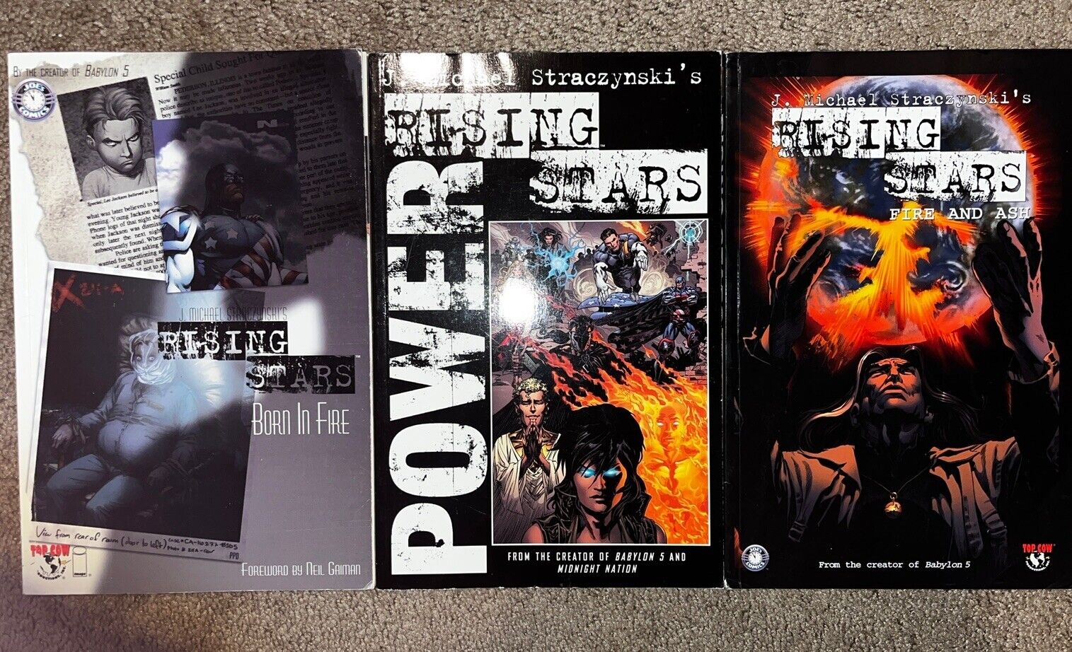Rising Stars Comics Volumes 1-3 (2001, TPB - Great Condition)