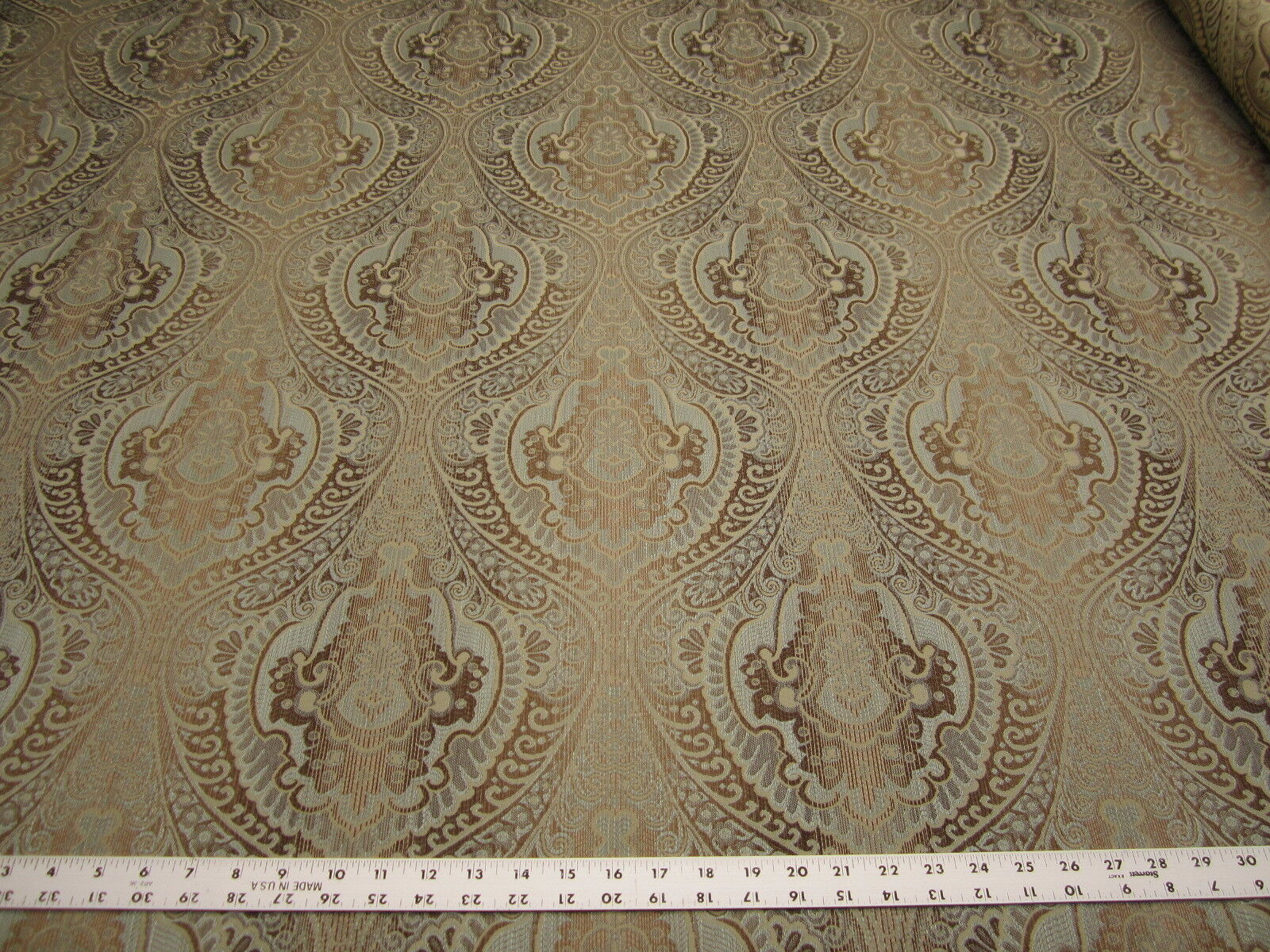 11 1/2 yards of Kravet Damask upholstery fabric r2589