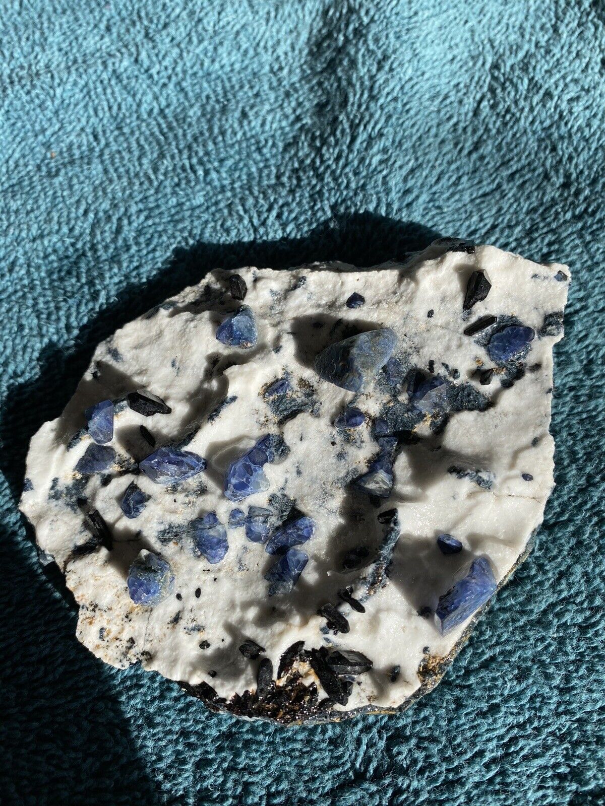 Benitoite-Neptunite Mineral, Dallas Mine