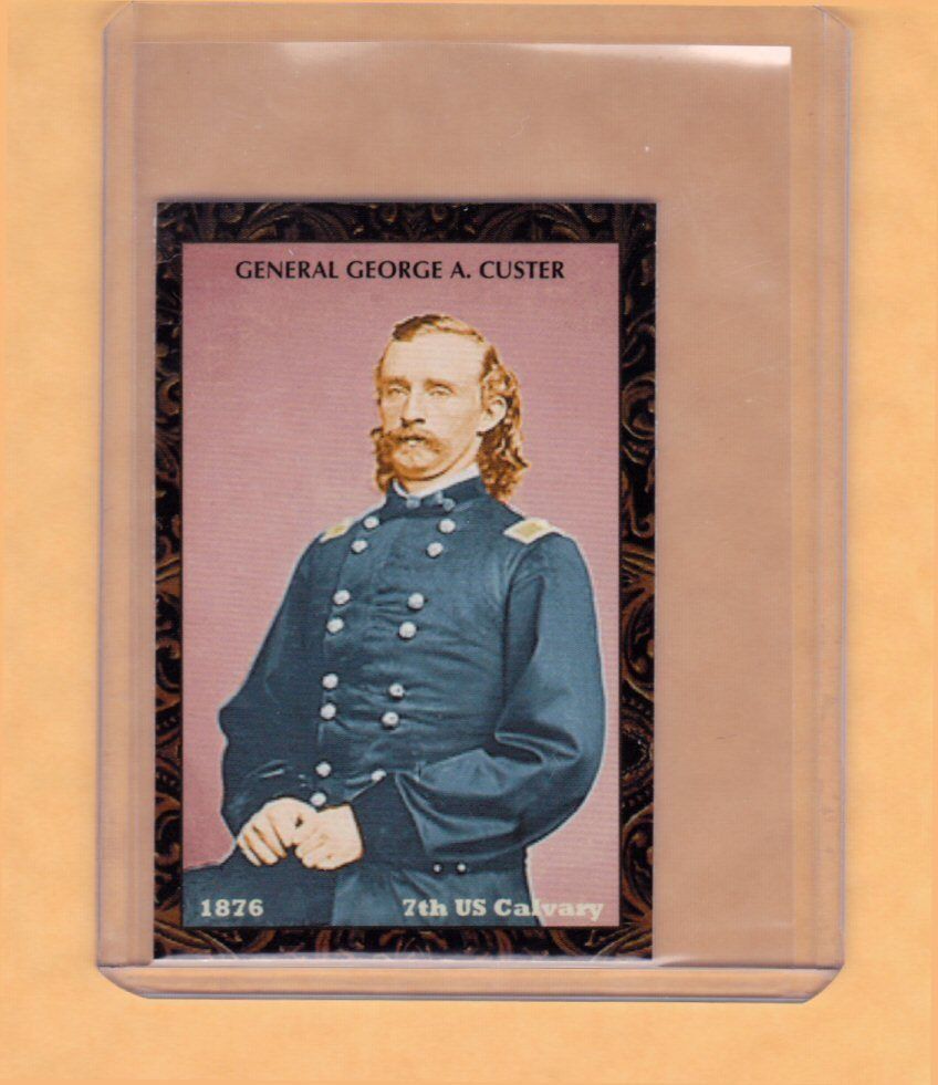 GENERAL GEORGE ARMSTRONG CUSTER US 7TH CALVARY, LEGACY #2/  NM+ COND.