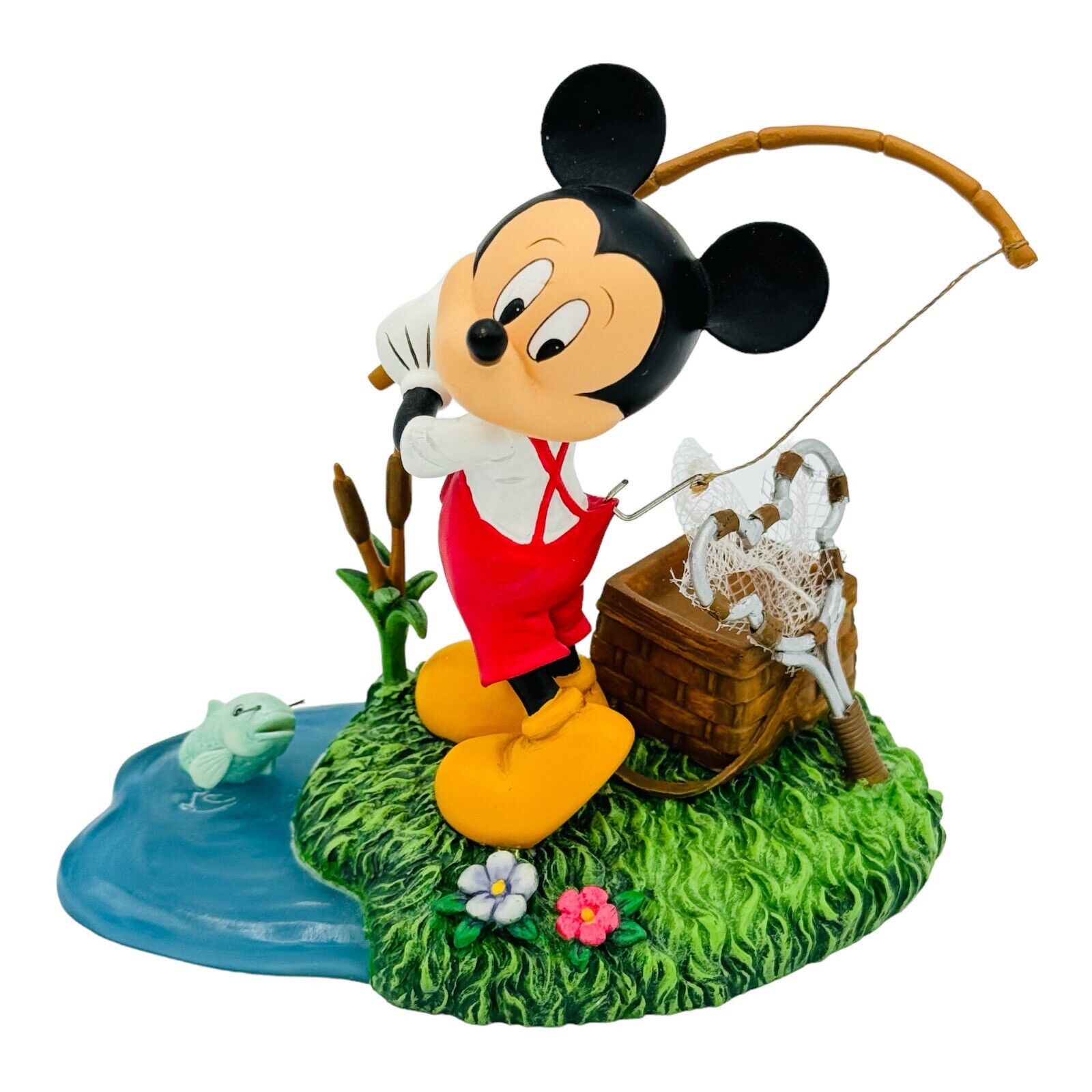 Disney Fishing For Trouble Figure The Mickey’s Hooked On Fishing Collect #A1540