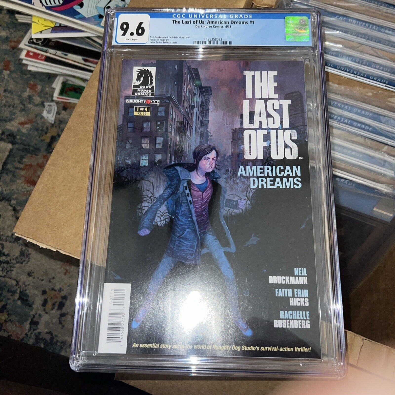 The Last of US: American Dreams #1 - CGC 9.6 - First Print - Hot Low Print Rare