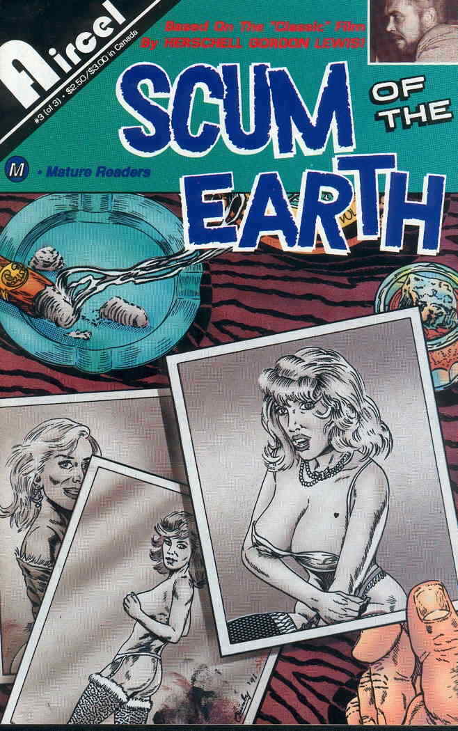 Scum of the Earth #3 FN; Aircel | Herschell Gordon Lewis Movie - we combine ship