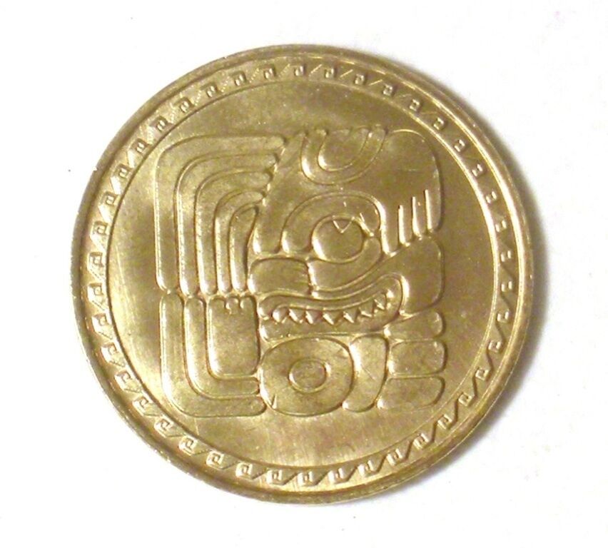 AND IT CAME TO PASS - BOOK OF MORMON LDS MAYAN UTCHI GLYPH TOKEN COIN