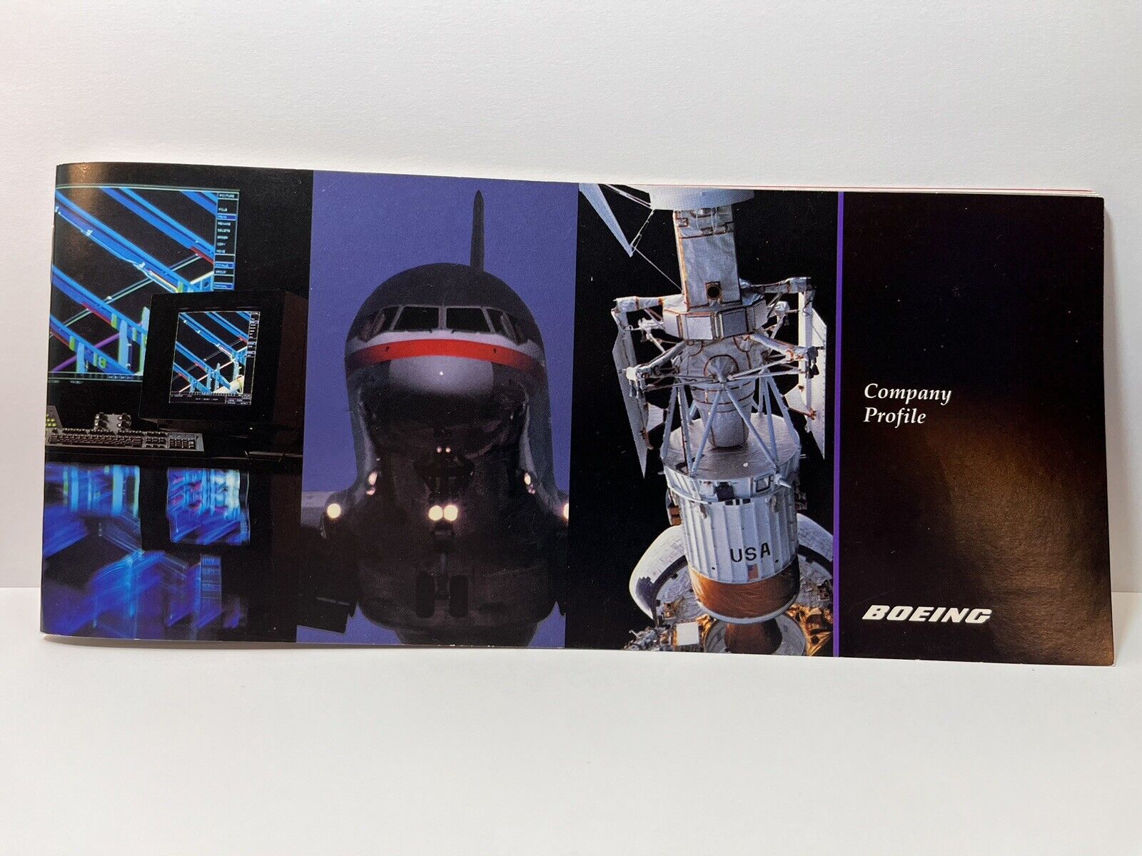 Boeing Company Profile Booklet 1990s Aviation Space