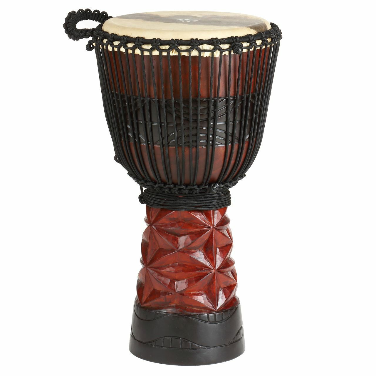 Ruby Pro African Djembe Drum, Medium 12\