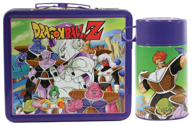 Dragon Ball Z Frieza Saga Tin Titans Lunch Box with Thermos Previews Exclusive