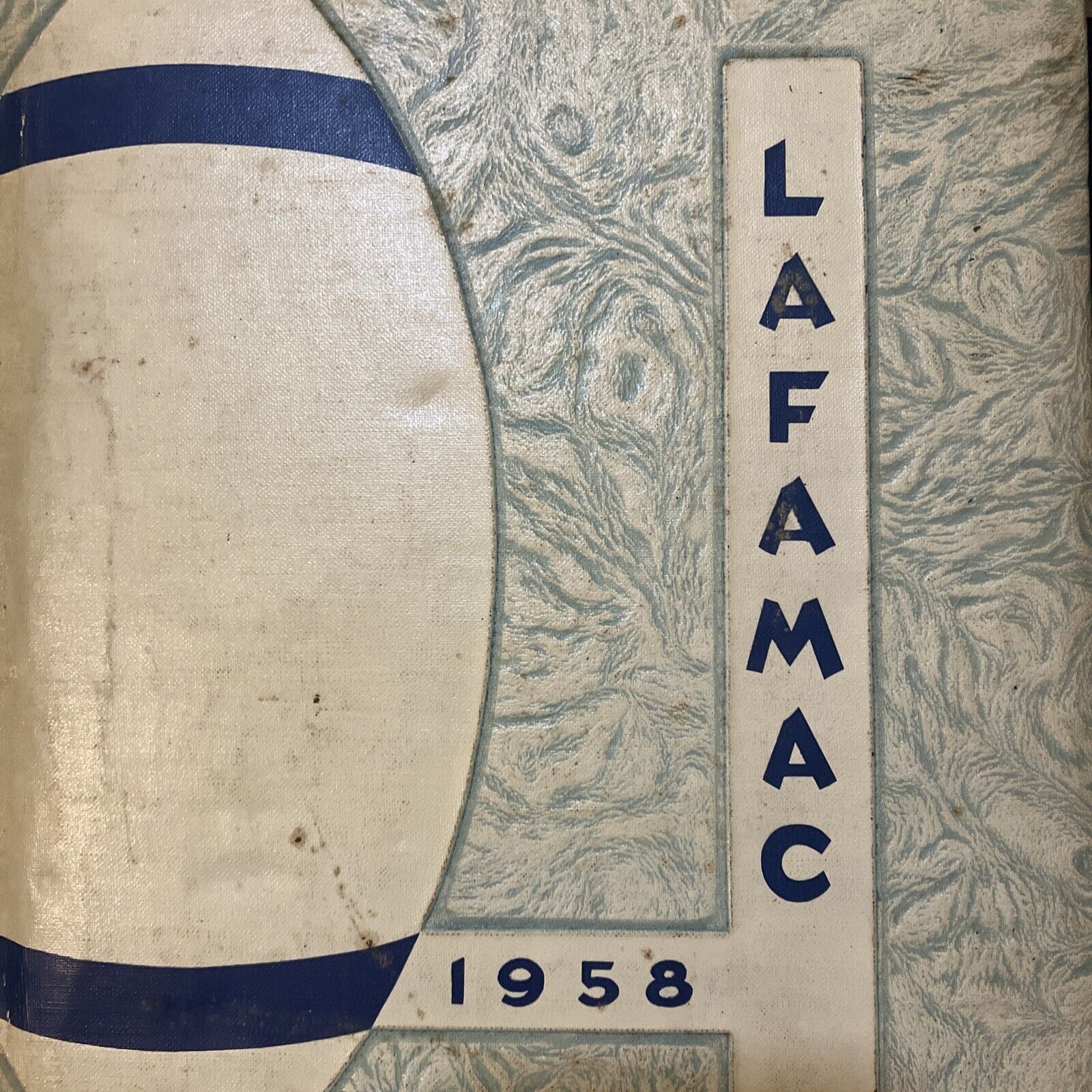 FAYETTEVILLE SENIOR HIGH SCHOOL 1958 Yearbook Annual  LAFAMAC FAYETTEVILLE NC