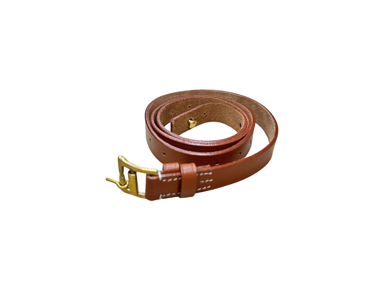 Warcraft Exports WWII Italian Carcano Rifle Leather Sling TAN