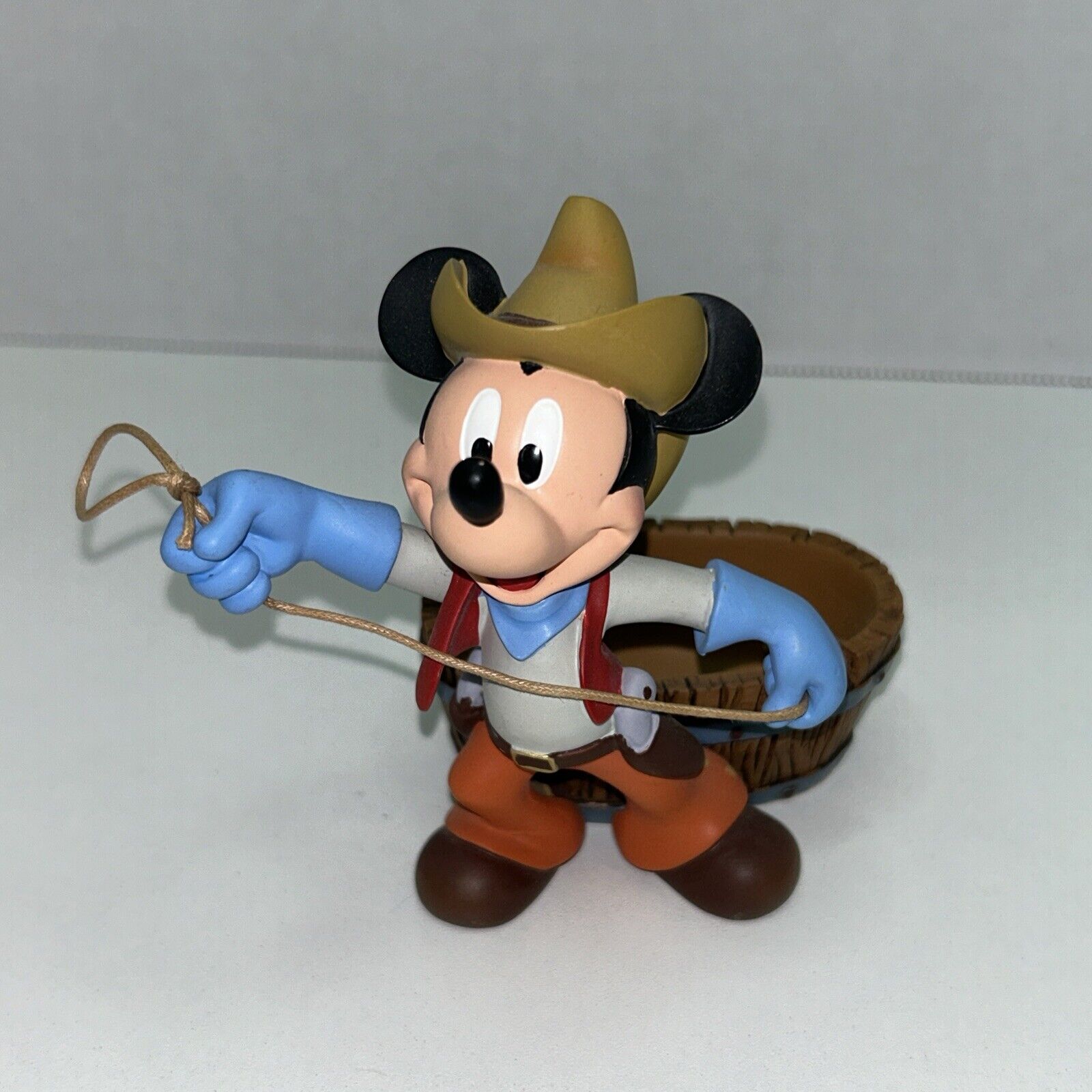 Vintage Cowboy Mickey Mouse Paper Clip Holder ITEM#: 28986