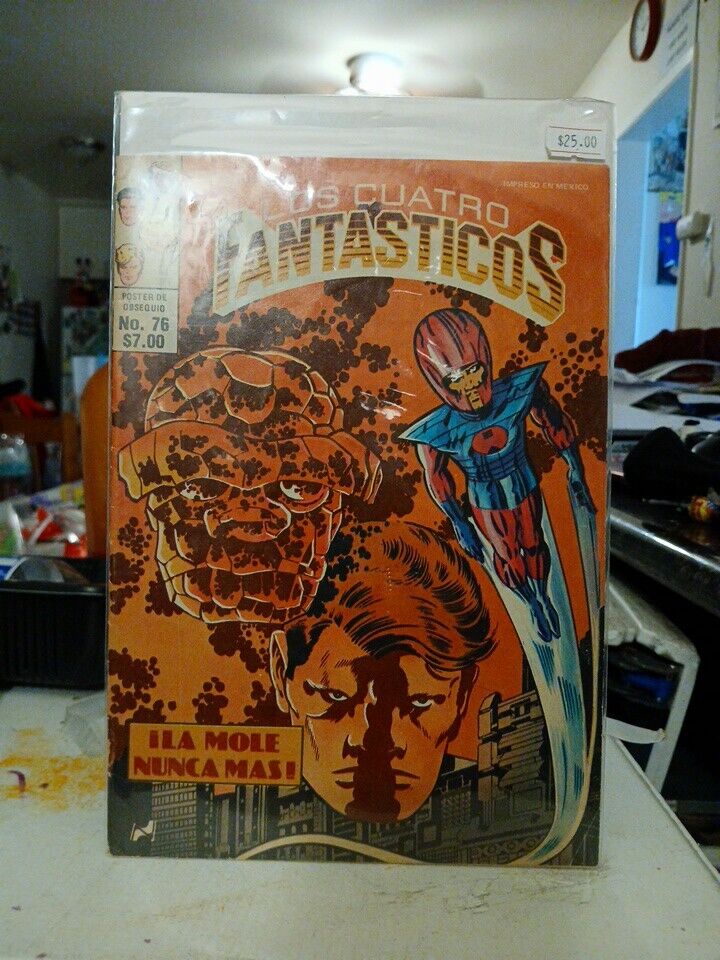 Los Cuatro Fantasticos #76( Impreso En Mexico 1981)