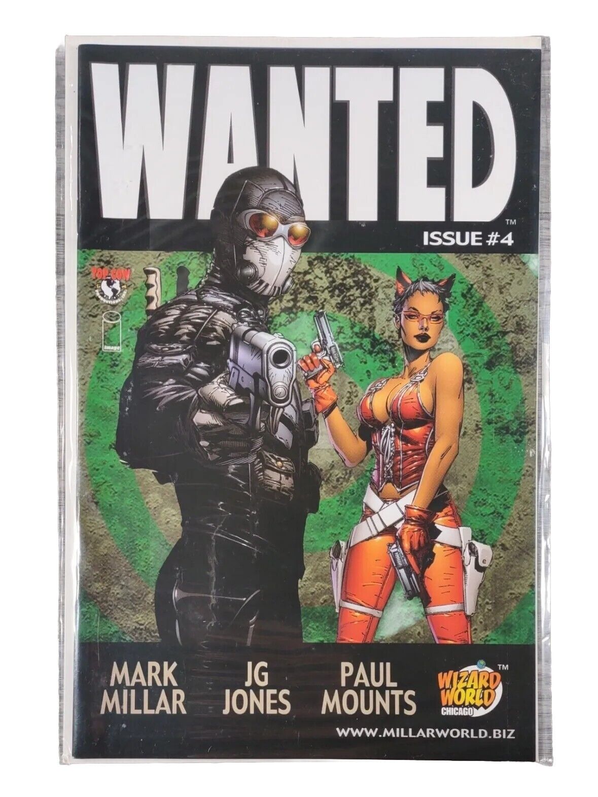 Wanted (Image) #4B Top Cow Image | Wizard World Chicago Edition ~ Limited Rare