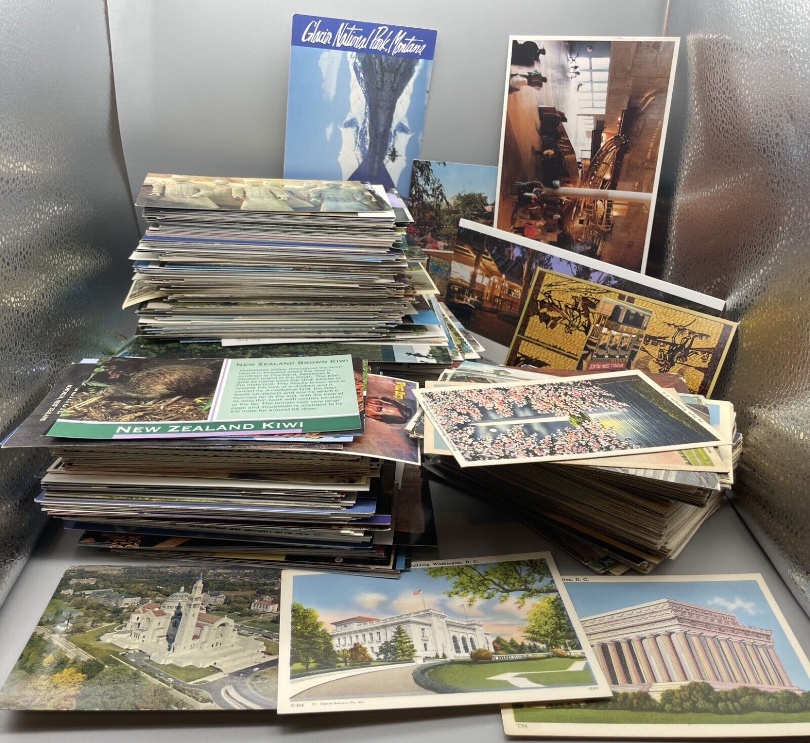 Postcards Vintage Lot of 25 Random Assortment from 1920's - 80's All Unused